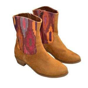 REEF Bella Costas Desert Bloom Tobacco Brown Boots Size 9